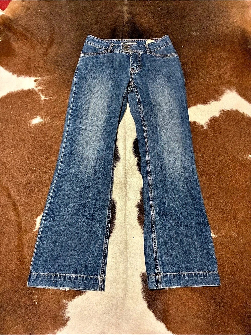 Stetson 214 City Trouser Boot Cut Jeans in Blue Size 2